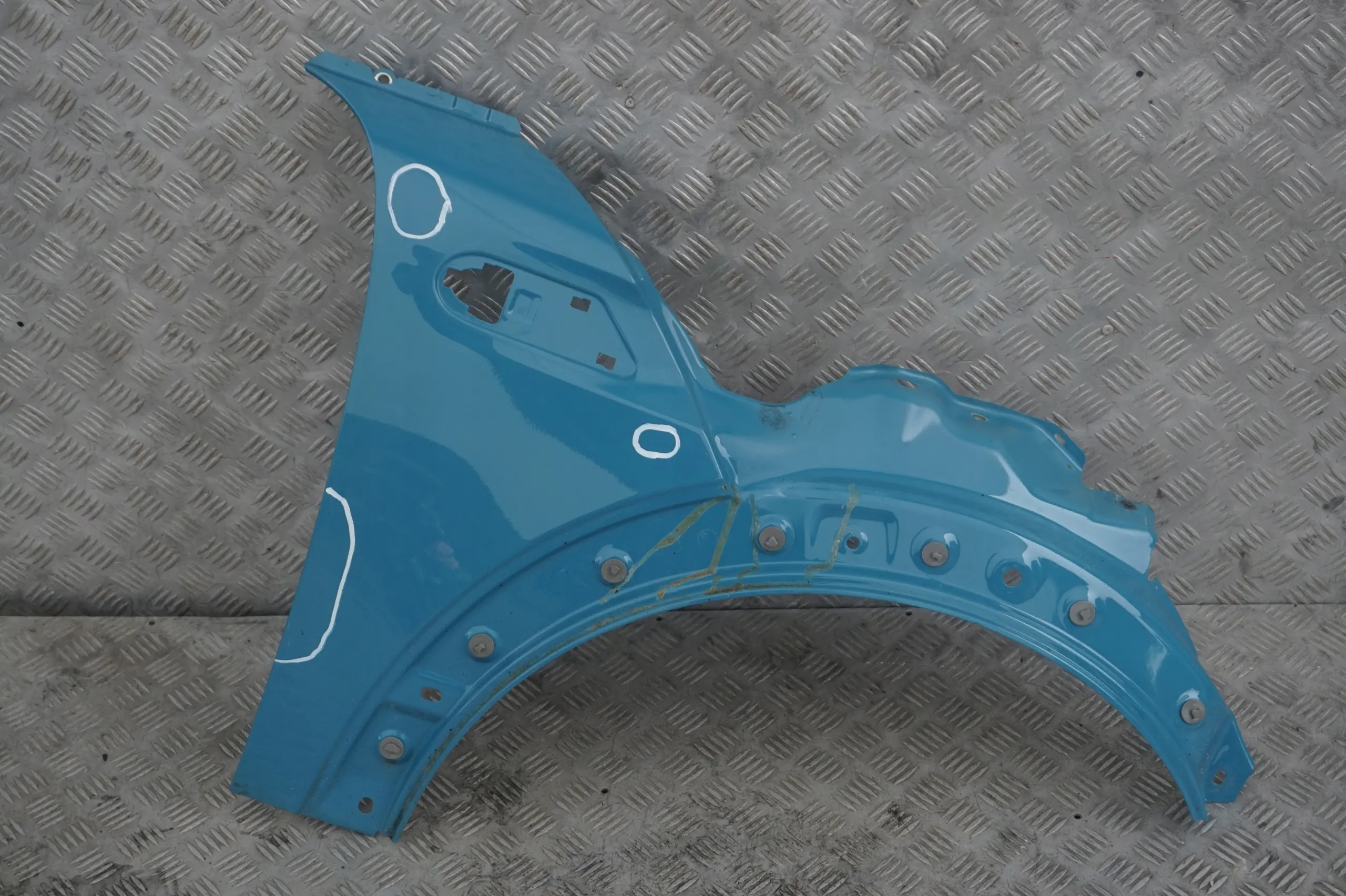 BMW MINI Cooper 1 R55 R56 R57 Side Panel Front Right Wing O/S Oxygen Blue A74
