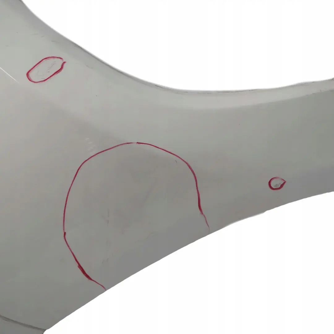 Front Bumper Trim Panel Complete Alpinweiss 3 White - 300 to BMW E90 E91 LCI with Part number 0036838 BMW E90 E91 LCI Front Bumper Trim Panel Complete Alpinweiss 3 White - 300 - SKU 0036837-AW - Part number 0036838