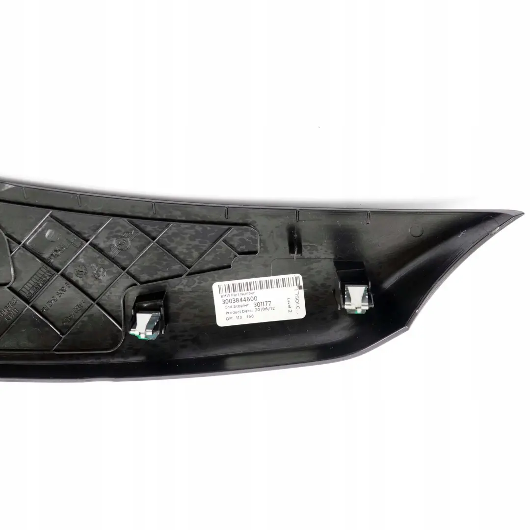 Mini Countryman R60 Motivi Ornamentali Console Frontale Dx Pianoforte Black - SKU 9809544 - Numero di parte 9809544