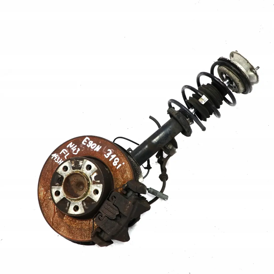 N43 143HP Amortyzator zwrotnica lewa do BMW E90 318i o numerze 6771723 BMW E90 318i N43 143HP Amortyzator zwrotnica lewa - SKU 6771723-1 - Numer Części 6771723