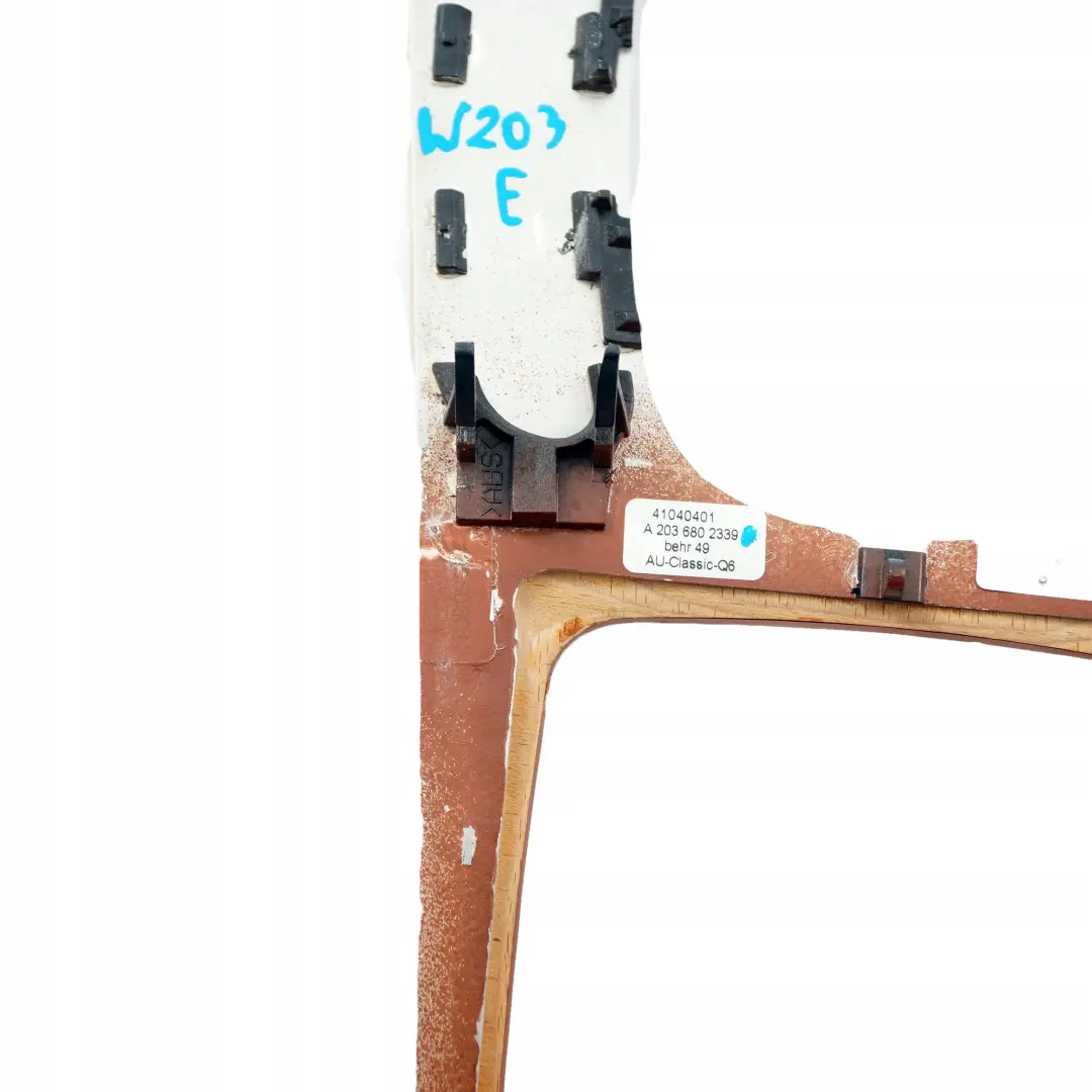 Mercedes-Benz W203 Console Centrale Iris Couverture Bois pour à propos du numéro de pièce A2036802339 Mercedes-Benz W203 Console Centrale Iris Couverture Bois - SKU A2036802339 - Numéro de pièce A2036802339