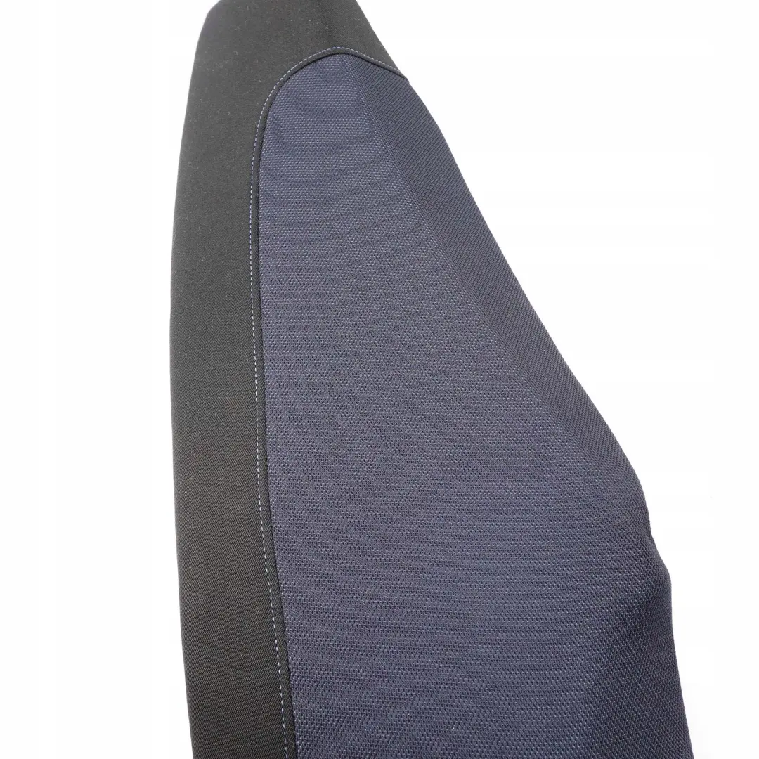 BMW 1 Series E81 Side Finisher Cloth Rear Seat Right O/S Network Monaco Blue - SKU 9158962 - Part number 9158962