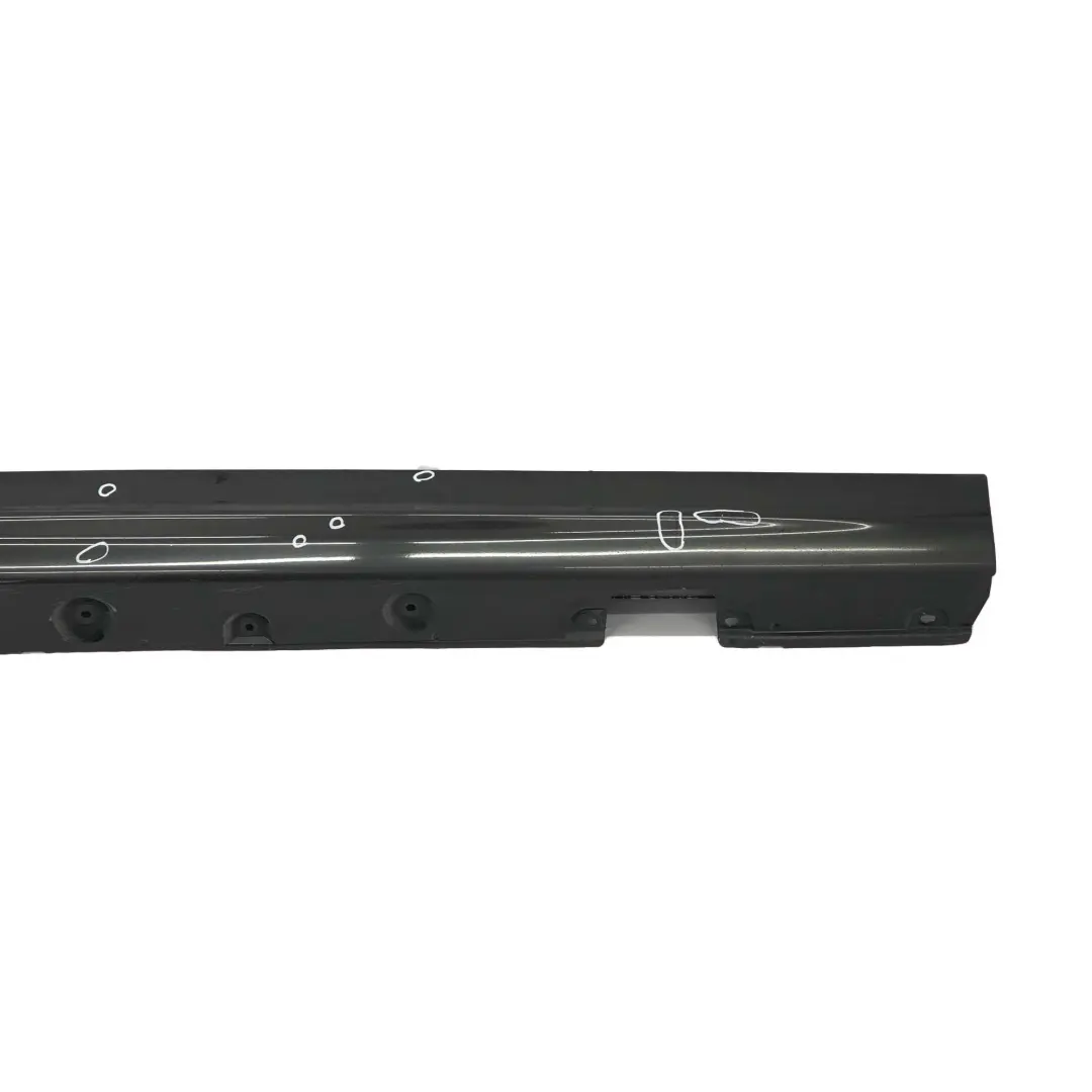 BMW E46 Limousine Touring Listello Portiera Gonna Destra Sapphire Nero - SKU 9071632-BS - Numero di parte 9071632