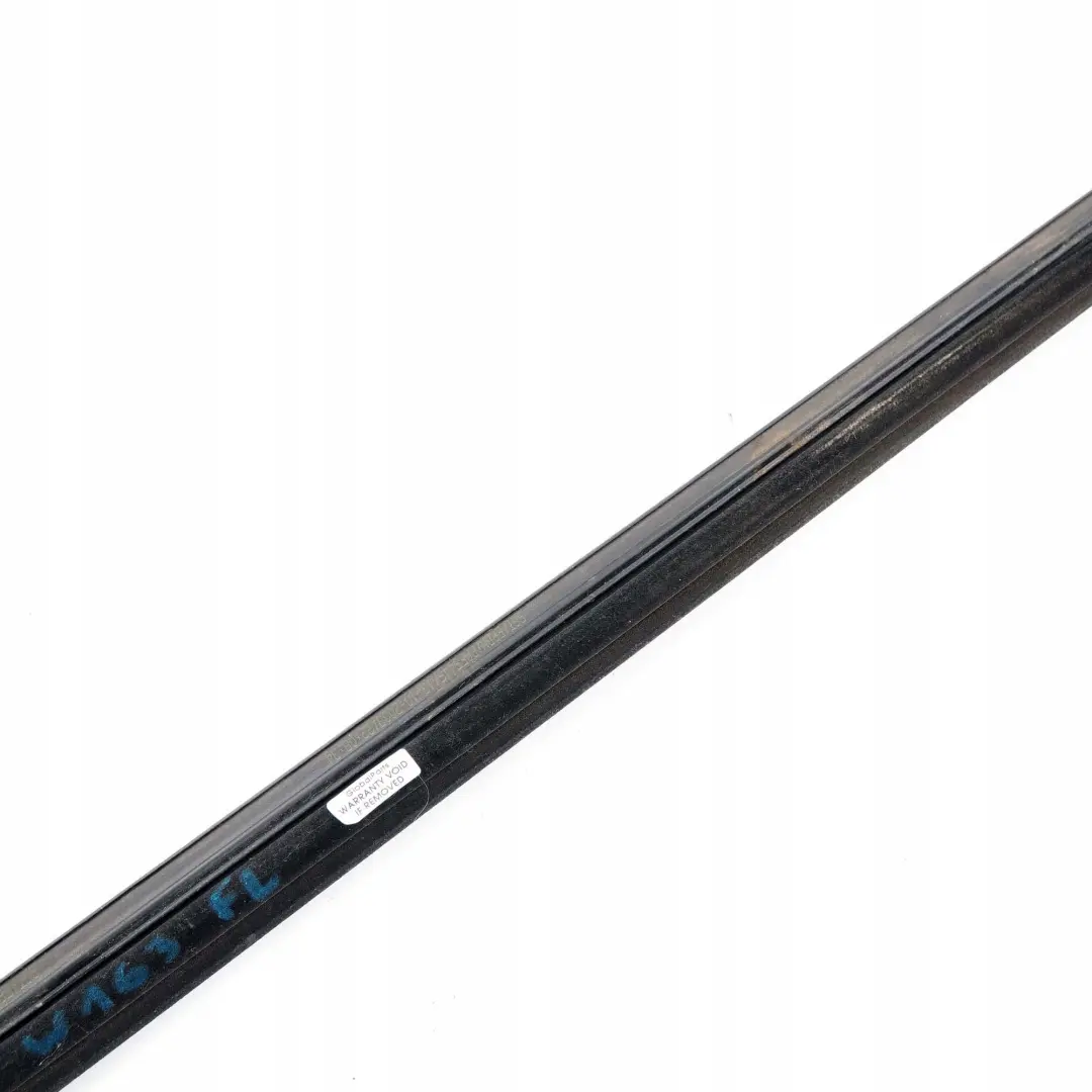 Mercedes-Benz M ML W163 Front Left Door Window Outside Rail Strip to with Part number A1637201324 Mercedes-Benz M ML W163 Front Left Door Window Outside Rail Strip - SKU A1637201324 - Part number A1637201324