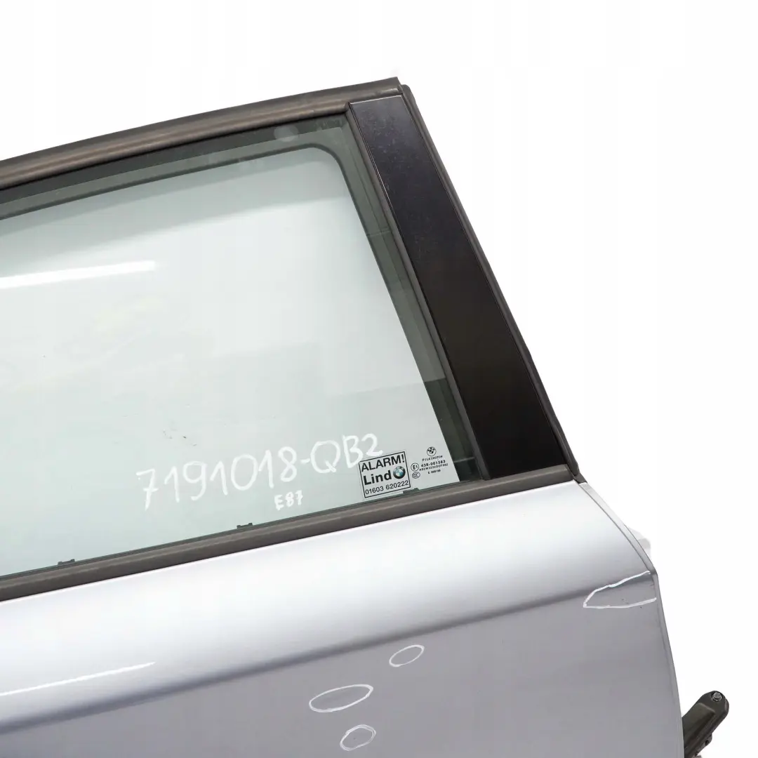 Drzwi prawe prawy tył Quarzblau do BMW E87 o numerze 41527191018 BMW E87 Drzwi prawe prawy tył Quarzblau - SKU 7191018-QB2 - Numer Części 41527191018