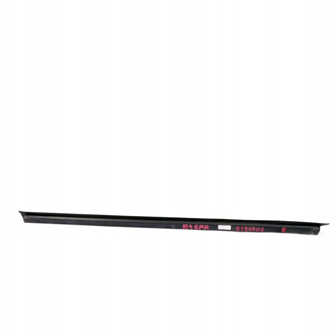 BMW 3 Series E46 Front Right Door Inner Window Channel Cover O/S - SKU 8194702 - Part number 8194702