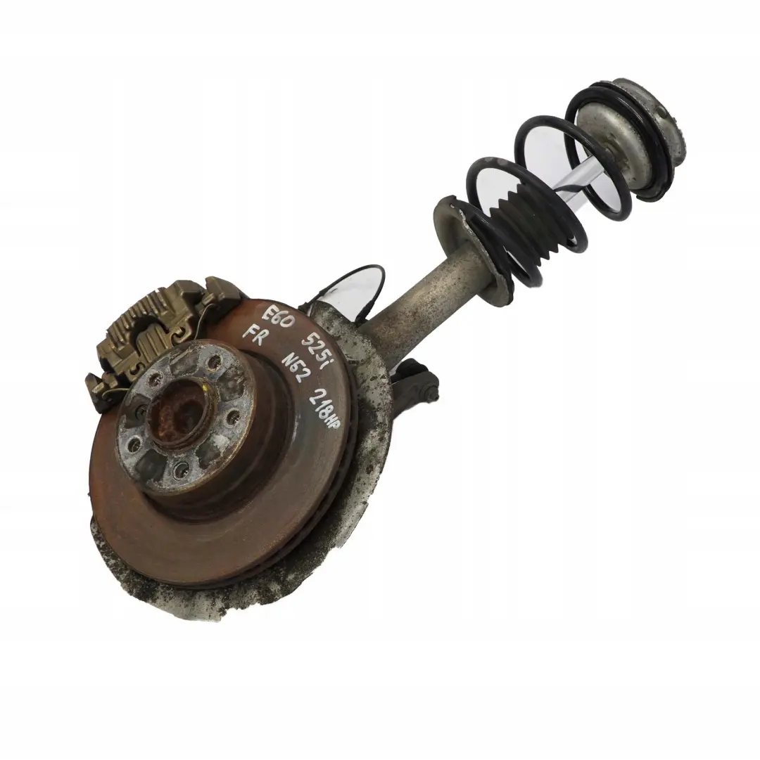 N52 Front Right O/S Spring Strut Leg Brake Caliper to BMW 5 Series E60 525i with Part number 6764458 BMW 5 Series E60 525i N52 Front Right O/S Spring Strut Leg Brake Caliper - SKU 6775056-7 - Part number 6764458