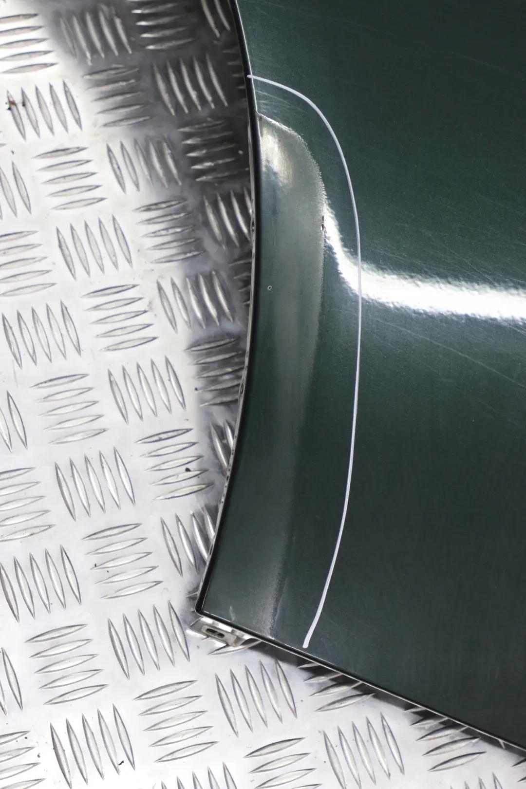 BMW E65 E66 E67 Panel lateral Ala Delantera Izquierda Oxfordgruen Verde 430 - SKU 7061661-OXF - Número de pieza 7061661