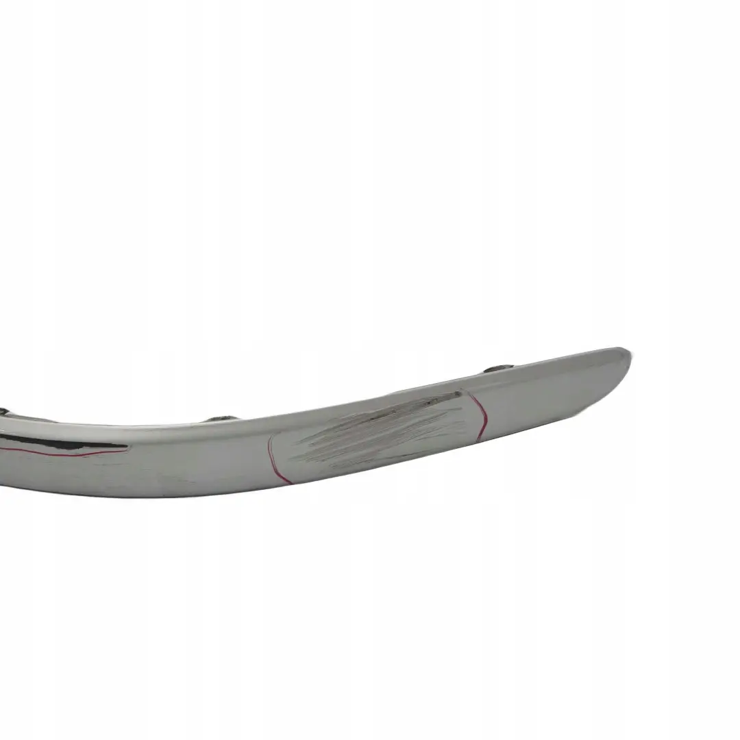 BMW E81 E87 LCI Banda De Friccion Parachoques Trasero Negro Titan Plata - 354 - SKU 0035912-TS1 - Número de pieza 0035912