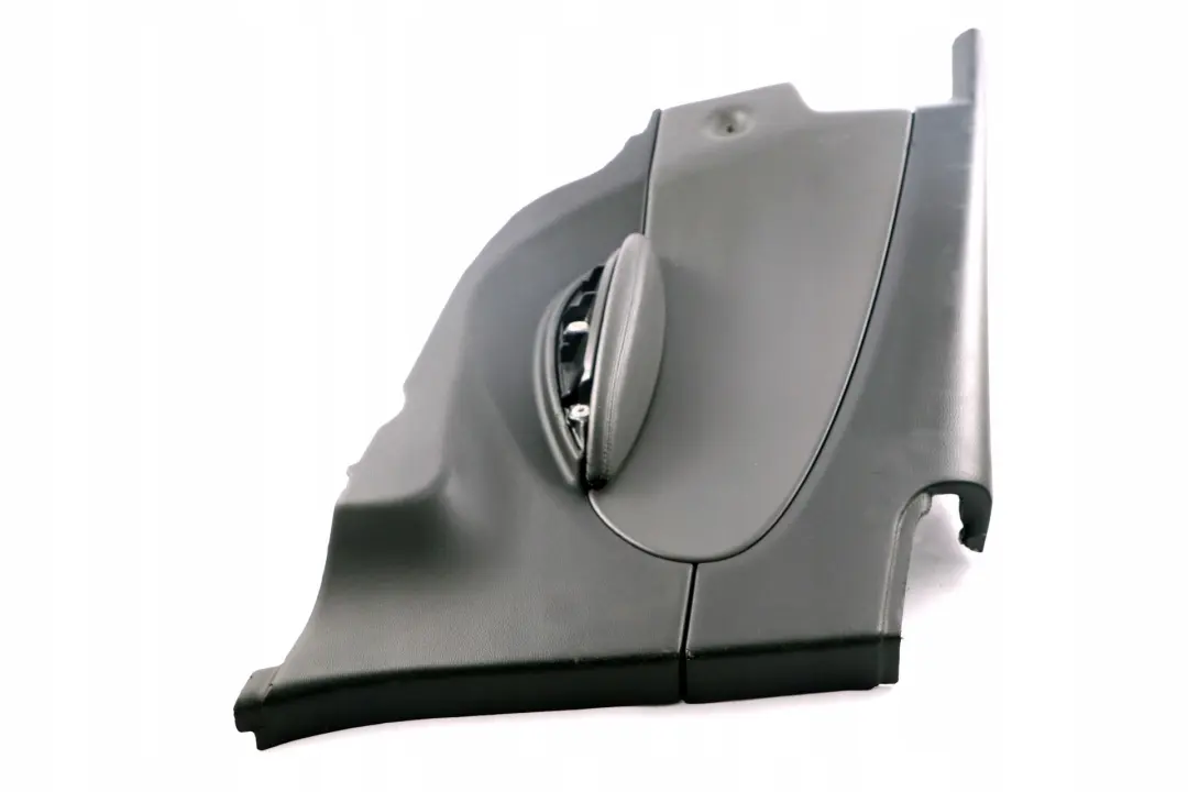 BMW E63 Trasero Izquierdo Lateral Panel De Cuero Negro Perla - SKU 7115449 - Número de pieza 7115449