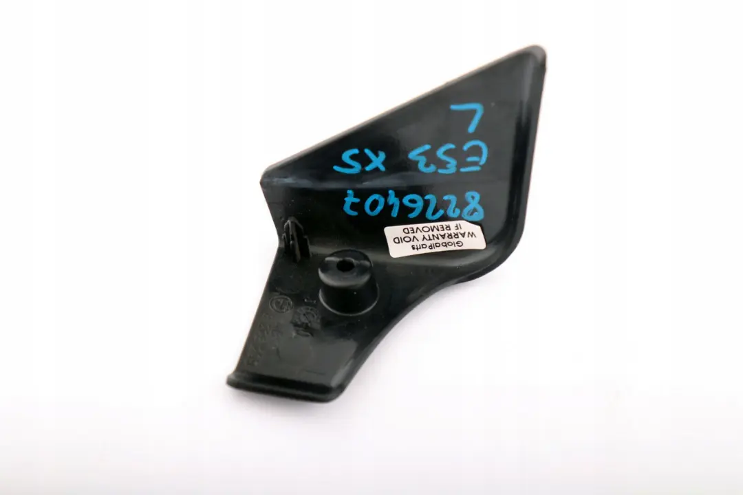 BMW 3 X3 X5 Series E46 E53 E83 Front Left Seat Inner Trim Cover Schwarz Black - SKU 8226407 - Part number 8226407