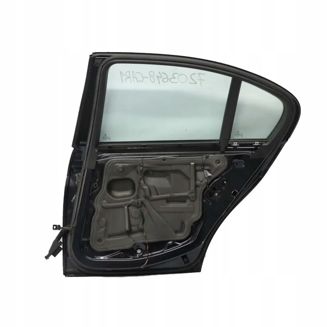 Door Rear Right O/S Carbonschwarz Carbon Black - 416 to BMW 3 Series E90 1 with Part number 7203648 BMW 3 Series E90 1 Door Rear Right O/S Carbonschwarz Carbon Black - 416 - SKU 7203648-CAR1 - Part number 7203648