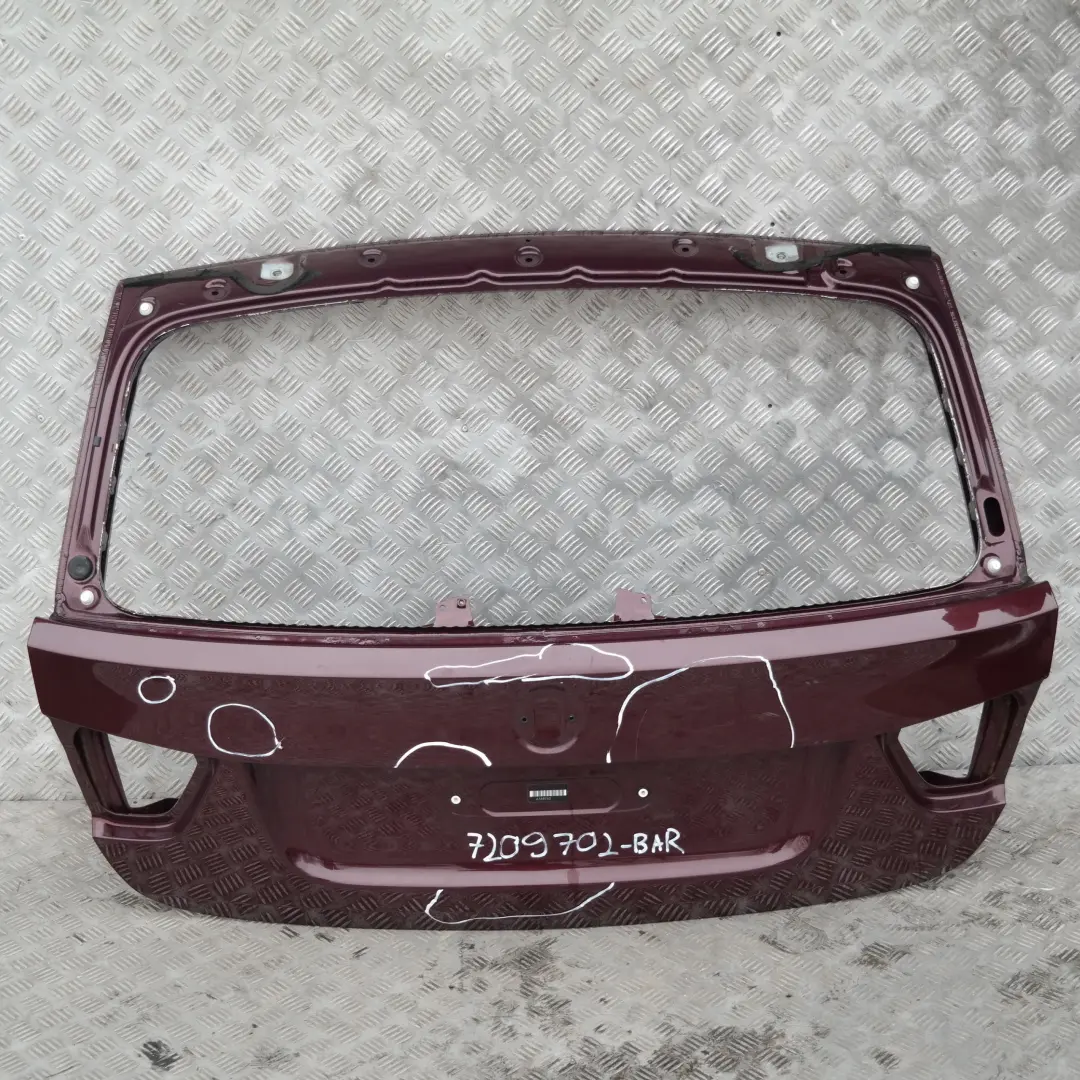 BMW 3 SERIES E91 LCI Trunk Lid Boot Tailgate Rear Back Barberarot Barbera Red - SKU 7209702-BAR - Part number 7209702
