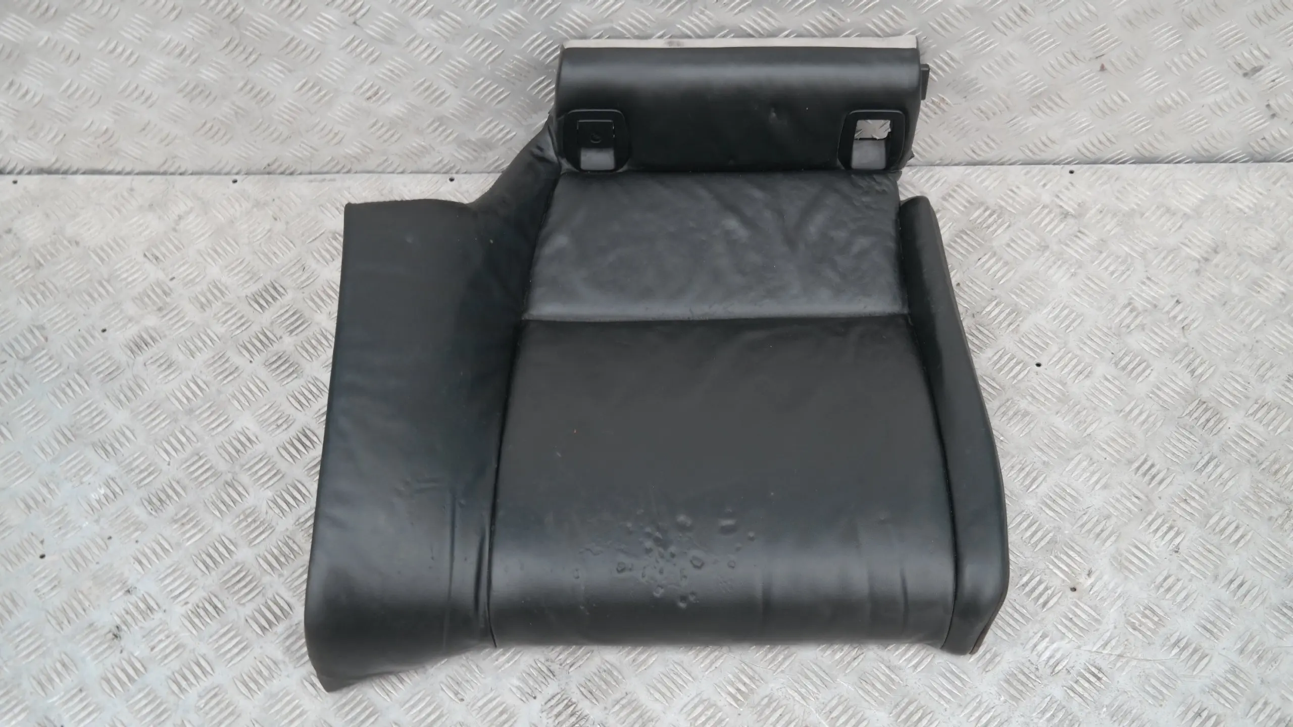 BMW E92 M3 Coupe Asiento Trasero Derecho Funda Sofa Cuero Negro