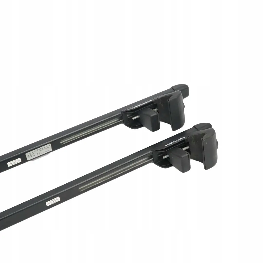  Genuine Halfords Roof Railing Rail Rack Bar Set - SKU 726319 - Part number 726319