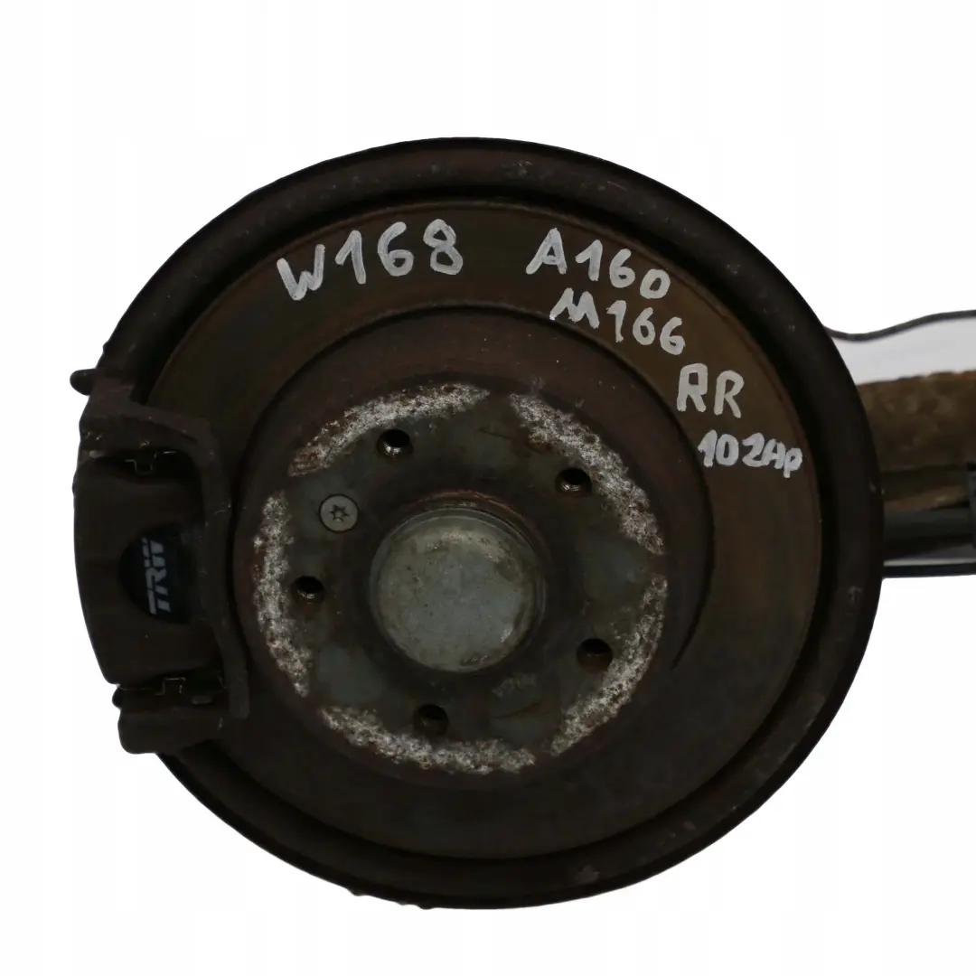  Mercedes-Benz A W168 Hinterachse Radträger Radnabe Bremsscheibe Hinten Rechts - SKU A1683503406-1 - Teilenummer A1683503406