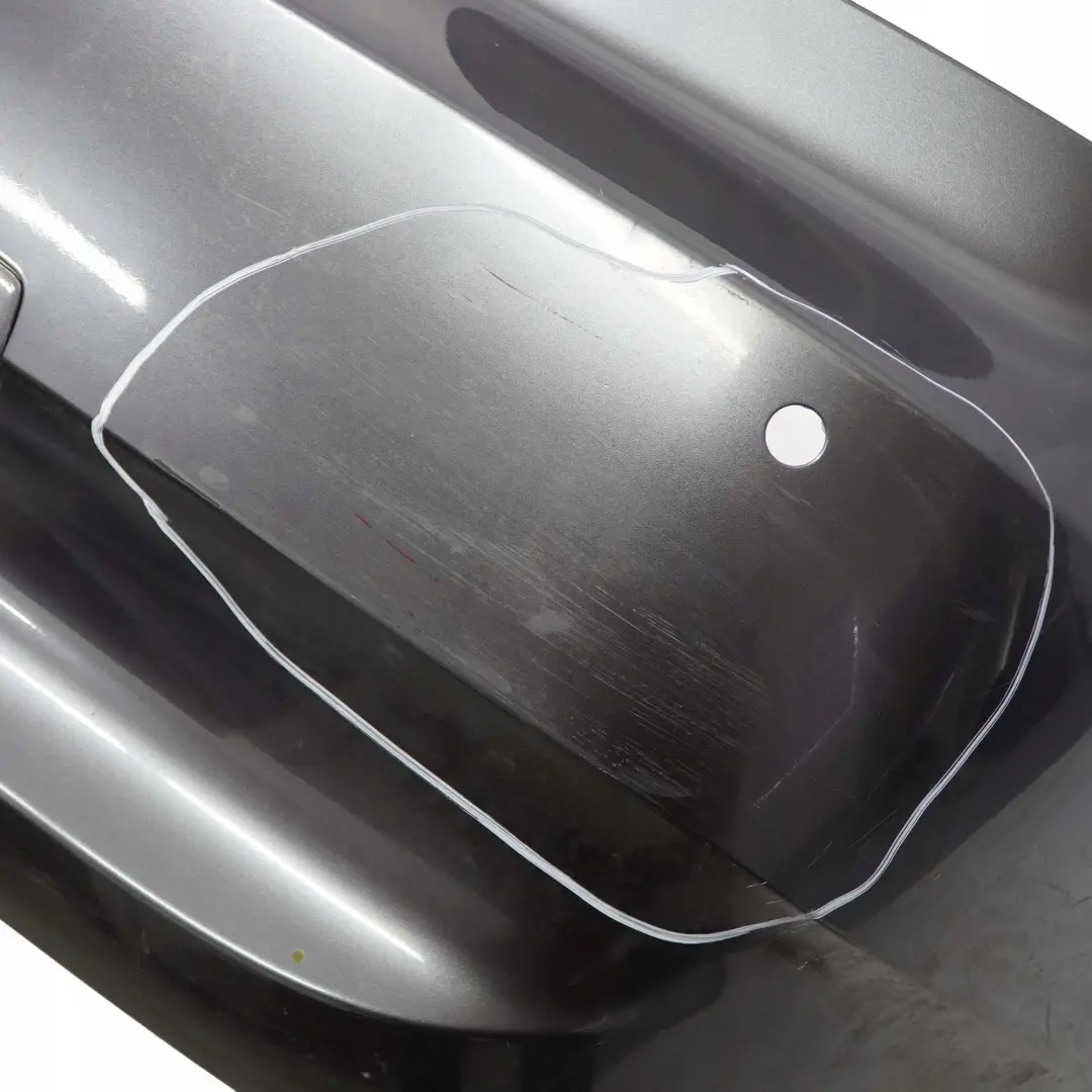 BMW 3 Series E92 E93 2 Rear Bumper Panel PDC Sparkling Graphite Metallic - A22 - SKU 0034474-SG2 - Part number 0034474