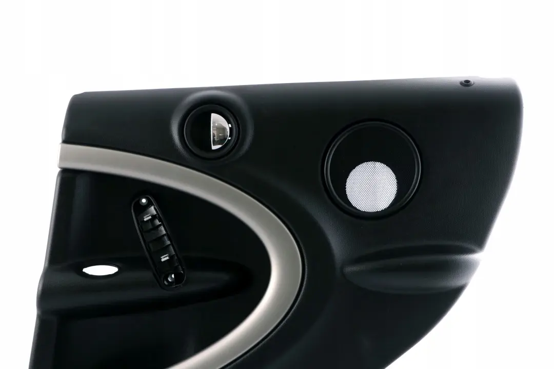 Garniture de Porte Arriere Droite Noir Charbon Argent pour Mini Countryman R60 à propos du numéro de pièce 9812130 Mini Countryman R60 Garniture de Porte Arriere Droite Noir Charbon Argent - SKU 9812130 - Numéro de pièce 9812130