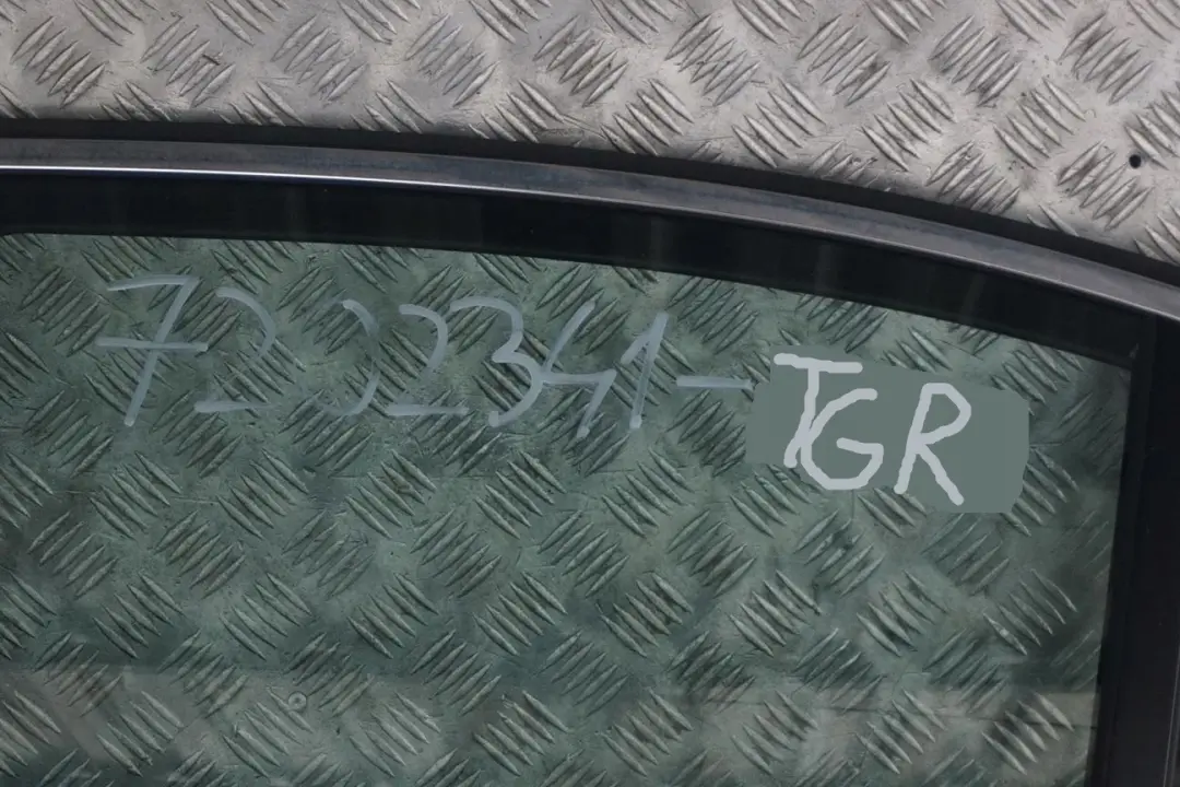  Genuine BMW 5 SERIES E60 Door Rear Left N/S Titangrau II Titan Grey - A36 - SKU 7202341-TGR - Part number 7202341
