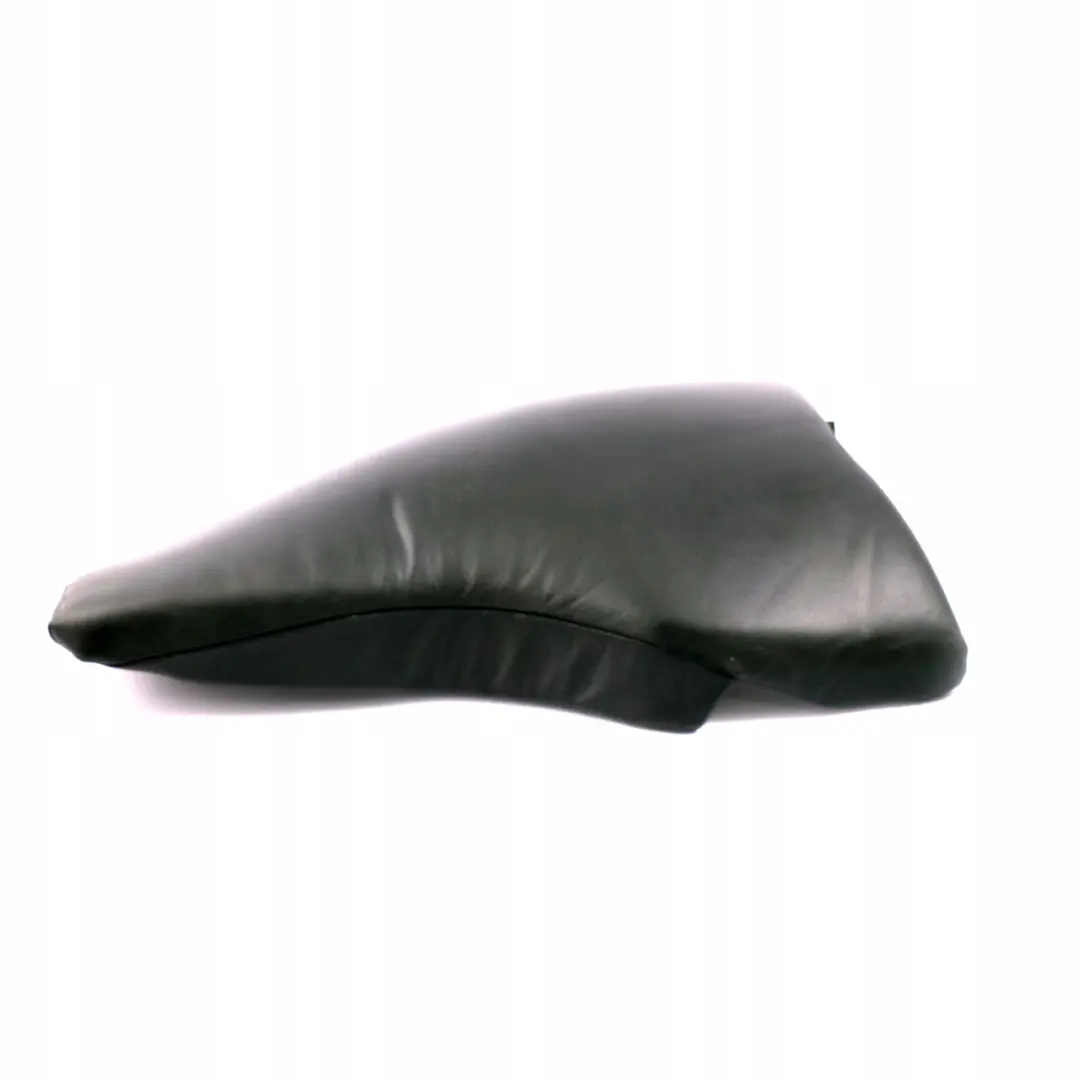 BMW E46 Touring Rear Seat Left N/S Lateral Finisher Panel Black Leather - SKU 8258129 - Part number 8258129