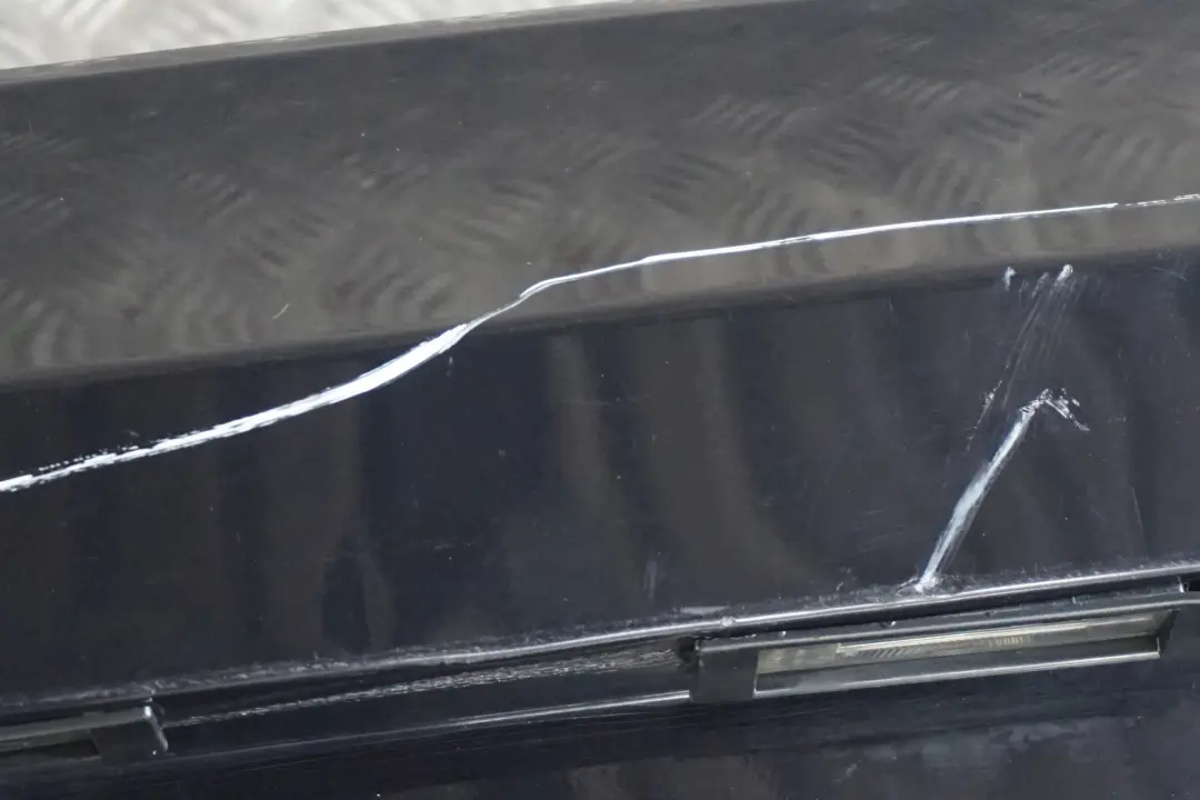 Bumper Trim Panel Monacoblau Blue to BMW Z4 Series E85 Convertible Rear with Part number 0034437 BMW Z4 Series E85 Convertible Rear Bumper Trim Panel Monacoblau Blue - SKU 0034437-MB - Part number 0034437