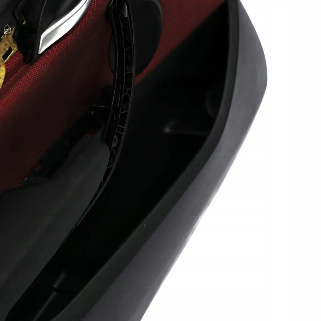BMW X1 E84 Front Door Card Lining Trim Left N/S Fabric Cloth Vermilion Red - SKU 7320191 - Part number 7320191