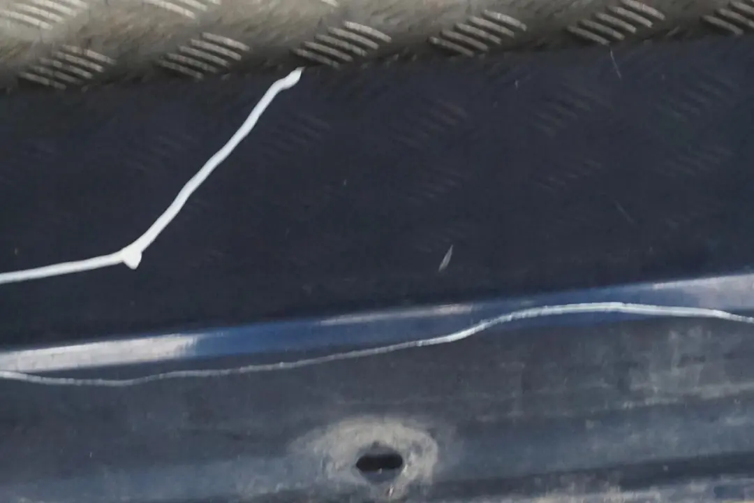 BMW E60 E61 LCI 2 Listello Portiera Apertura Gonna Dx Blu Acque Profonde A76 - SKU 0422465-DSB2 - Numero di parte 0422465