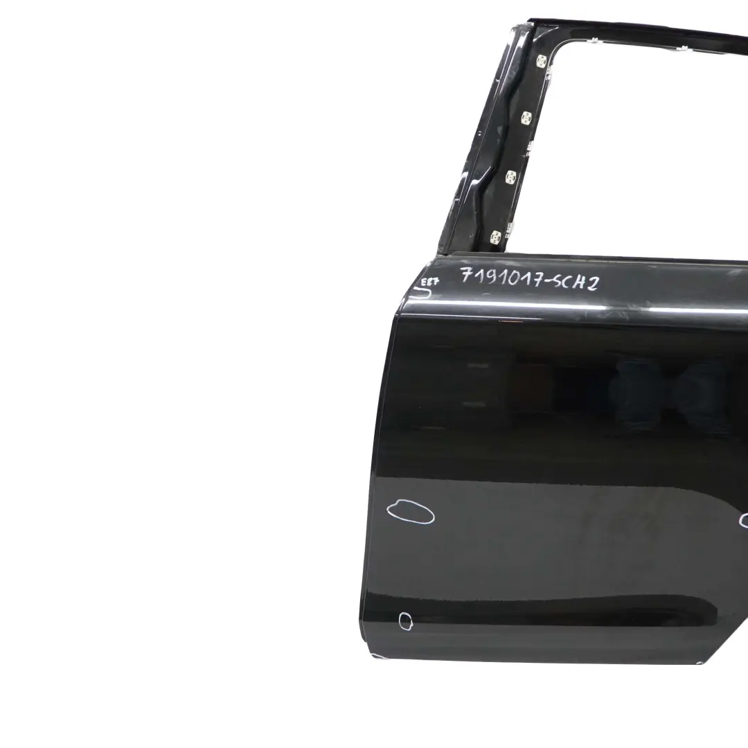 BMW 1 SERIES 1 E87 E87N Door Rear Left N/S Schwarz 2 Black II - 668 - SKU 7191017-SCH1 - Part number 7191017