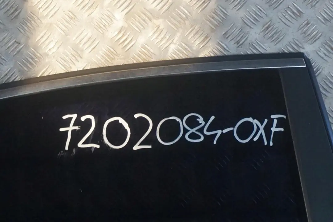 BMW 7 Series E65 Door Rear Right O/S Oxfordgruen Oxford Green Metallic - 430 - SKU 7202084-OXF - Part number 7202084