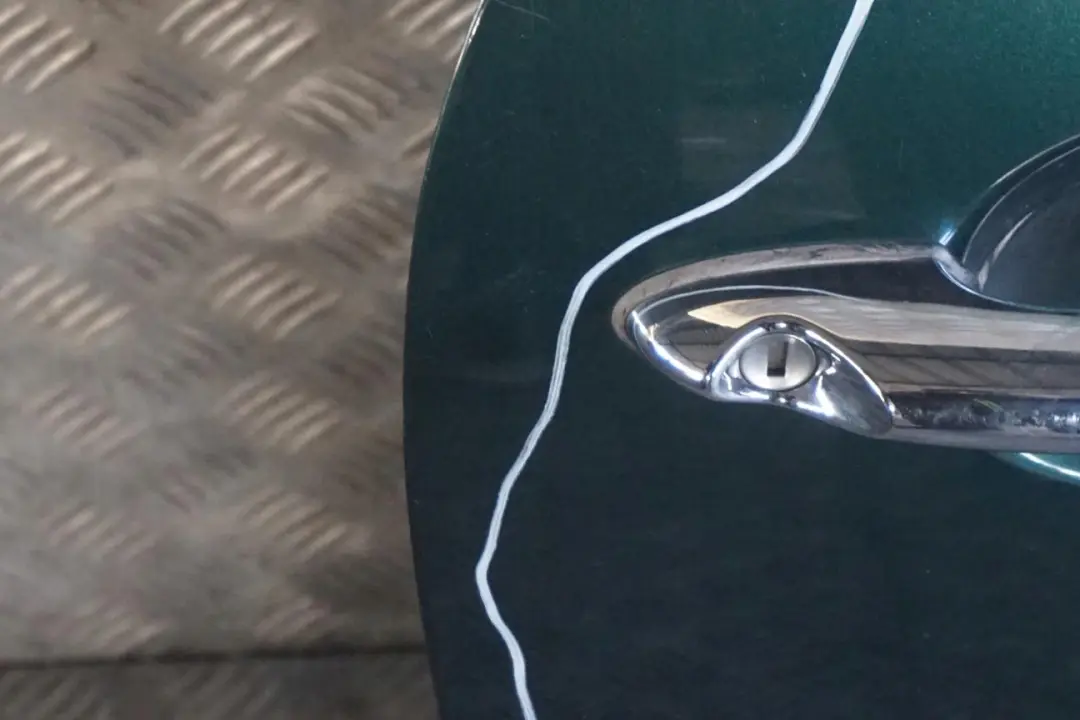 Door Front Right O/S British Racing Green to BMW Mini 3 Cooper R55 R56 R57 R58 R59 with Part number 2755936 BMW Mini 3 Cooper R55 R56 R57 R58 R59 Door Front Right O/S British Racing Green - SKU 2755936-BRG3 - Part number 2755936