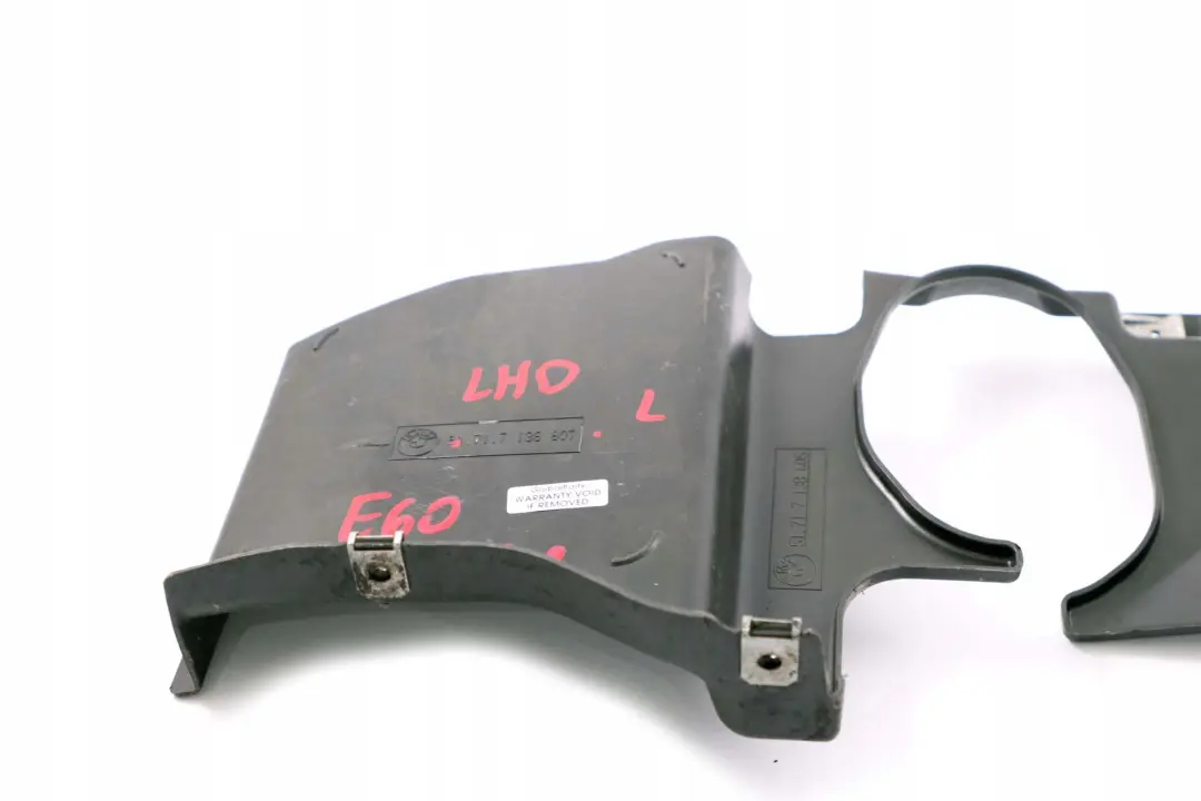 Abdeckung Lenkgetriebe Unten Links 7138607 BMW 5 er E60 E61 xDrive - SKU lhd-7203991 - Teilenummer 7130332