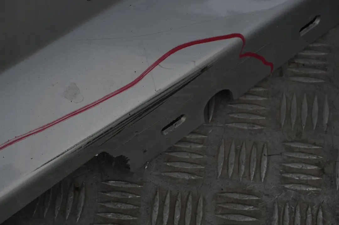 BMW 1 Series 5 E81 E82 E88 Sill Strip Skirt Left N/S Titansilber Titan Silver - SKU 0036143-TS5 - Part number 0036143