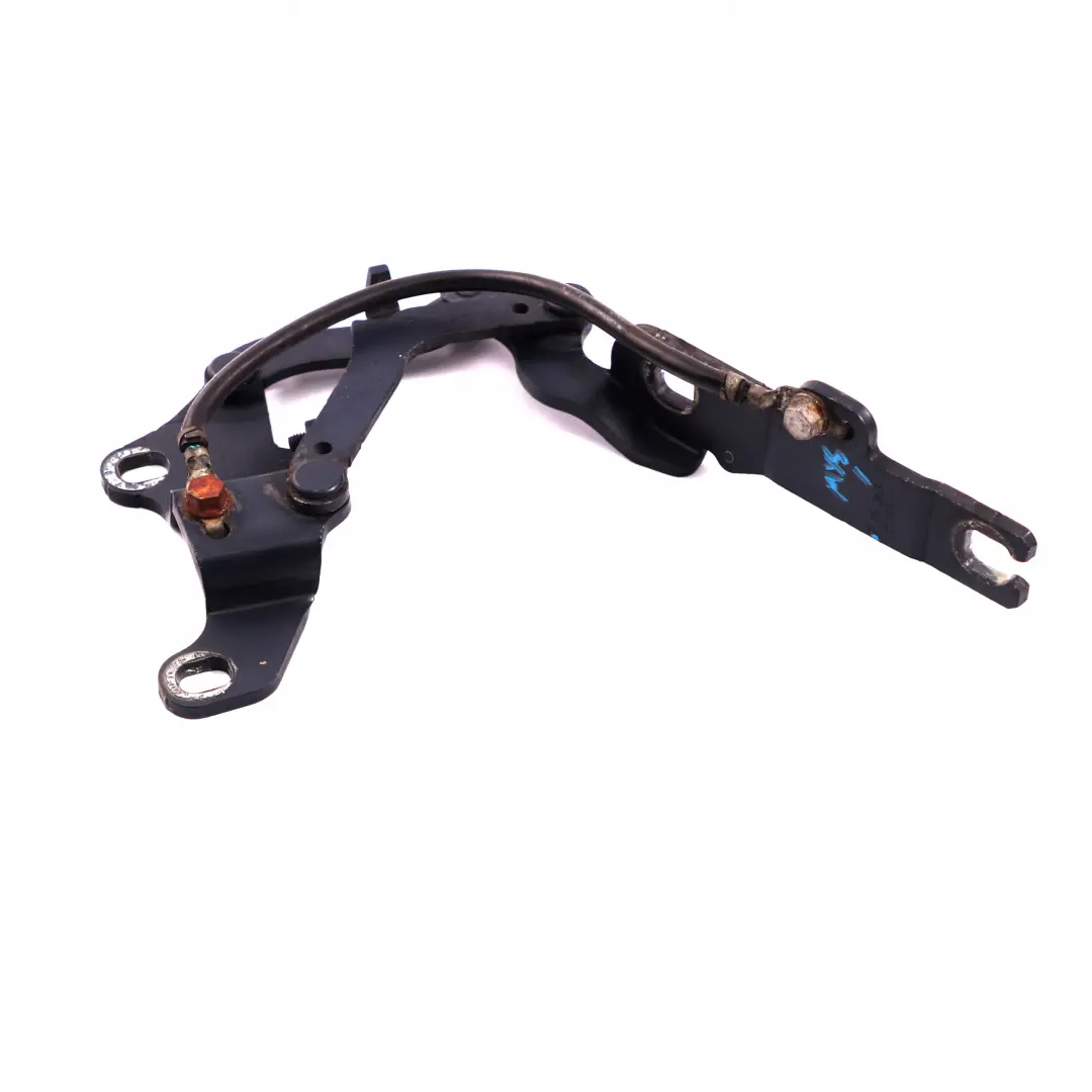 BMW E90 E92 Cerniera Anteriore Sinistra Cofano Motore Mysticblau Mystic Blue A07 - SKU 7115263-MYS - Numero di parte 7115263
