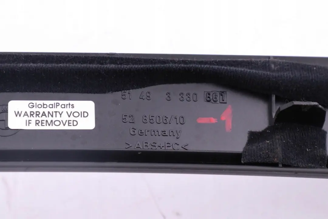  *BMW X3 er E83 Verkleidung Heckklappe Links BASALTGRAU - SKU 3404320 - Teilenummer 3404320