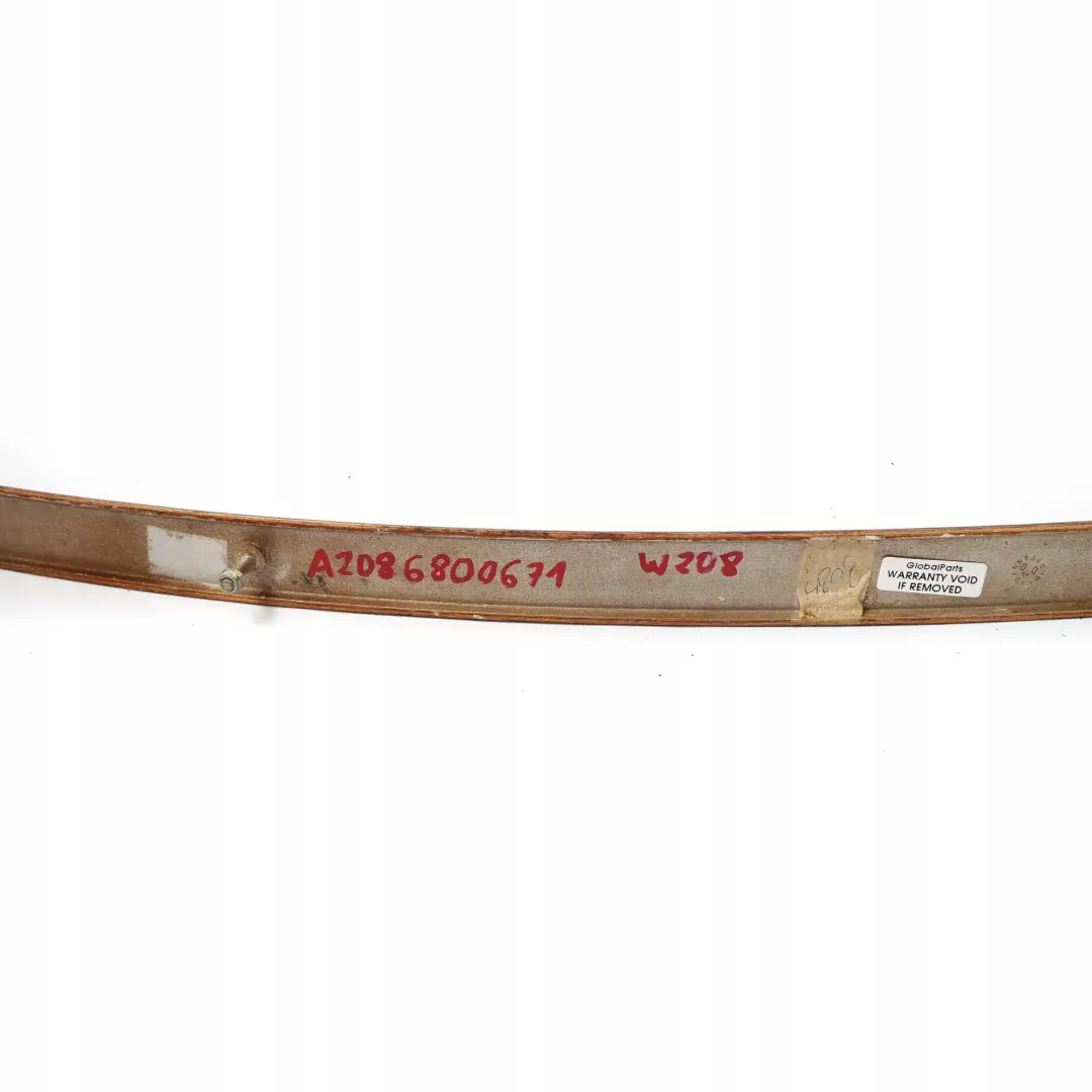  Mercedes-benz CLK W208 Tableau de Bord Baguette Bois Couverture Visiere elegance - SKU A2026800671 - Numéro de pièce A2026800671