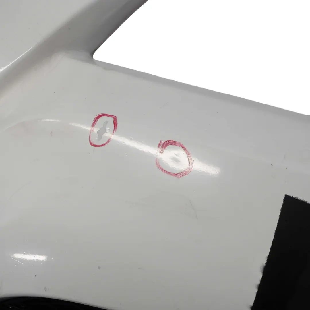 BMW E90 LCI Zderzak Przedni Alpinweiss 3 Biały - 300 - SKU 0036837-AW - Numer Części 0036838