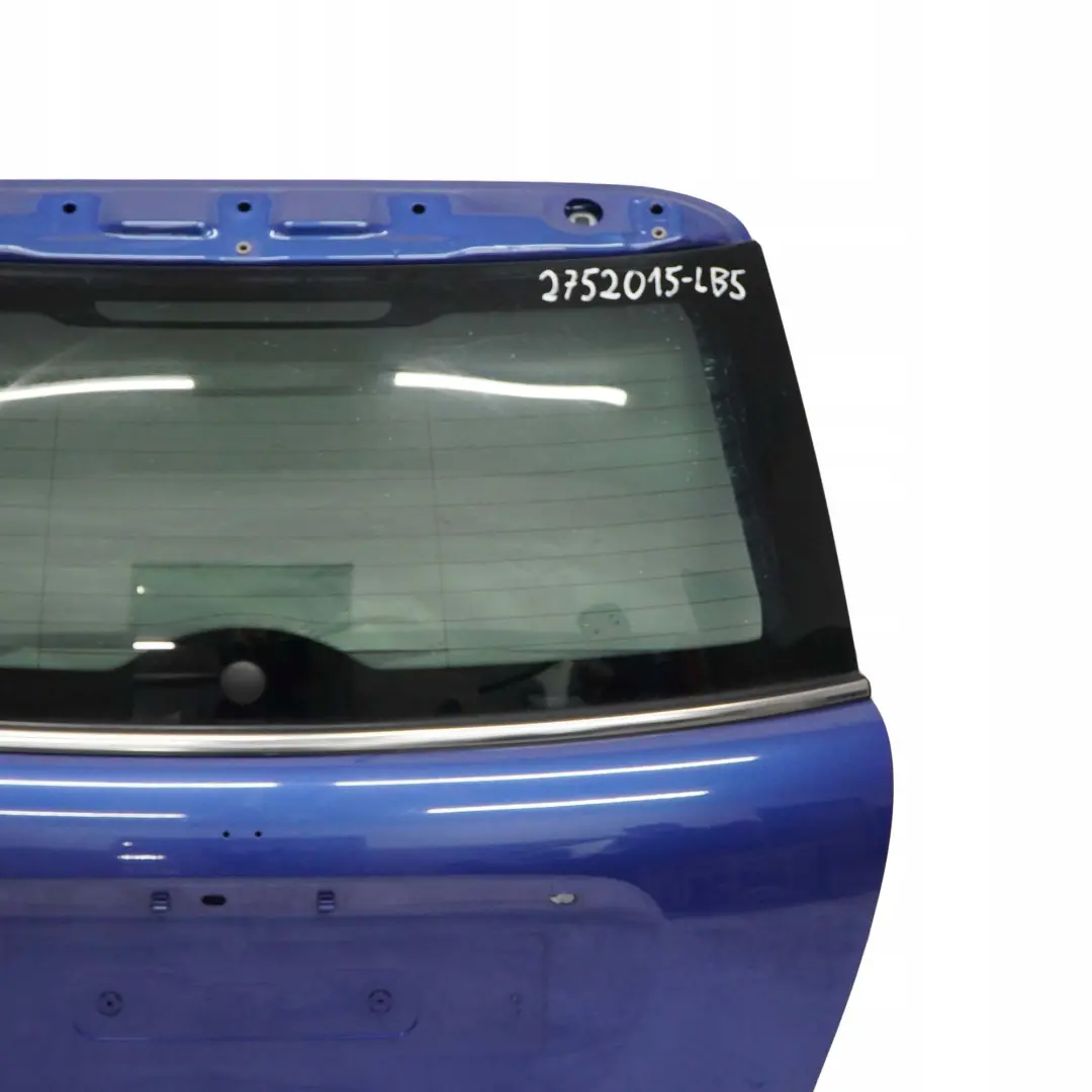 R56N LCi Trunk lid Tailgate Boot Lid Lightning Blue Metallic to BMW MINI Cooper R56 with Part number 2752015 BMW MINI Cooper R56 R56N LCi Trunk lid Tailgate Boot Lid Lightning Blue Metallic - SKU 2752015-LB5 - Part number 2752015