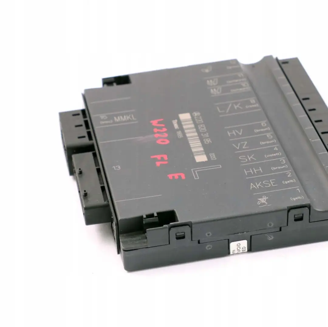 Mercedes-Benz S W220 Seat Memory Control Unit Module Front Left to with Part number A2208203185 Mercedes-Benz S W220 Seat Memory Control Unit Module Front Left - SKU A2208203185 - Part number A2208203185