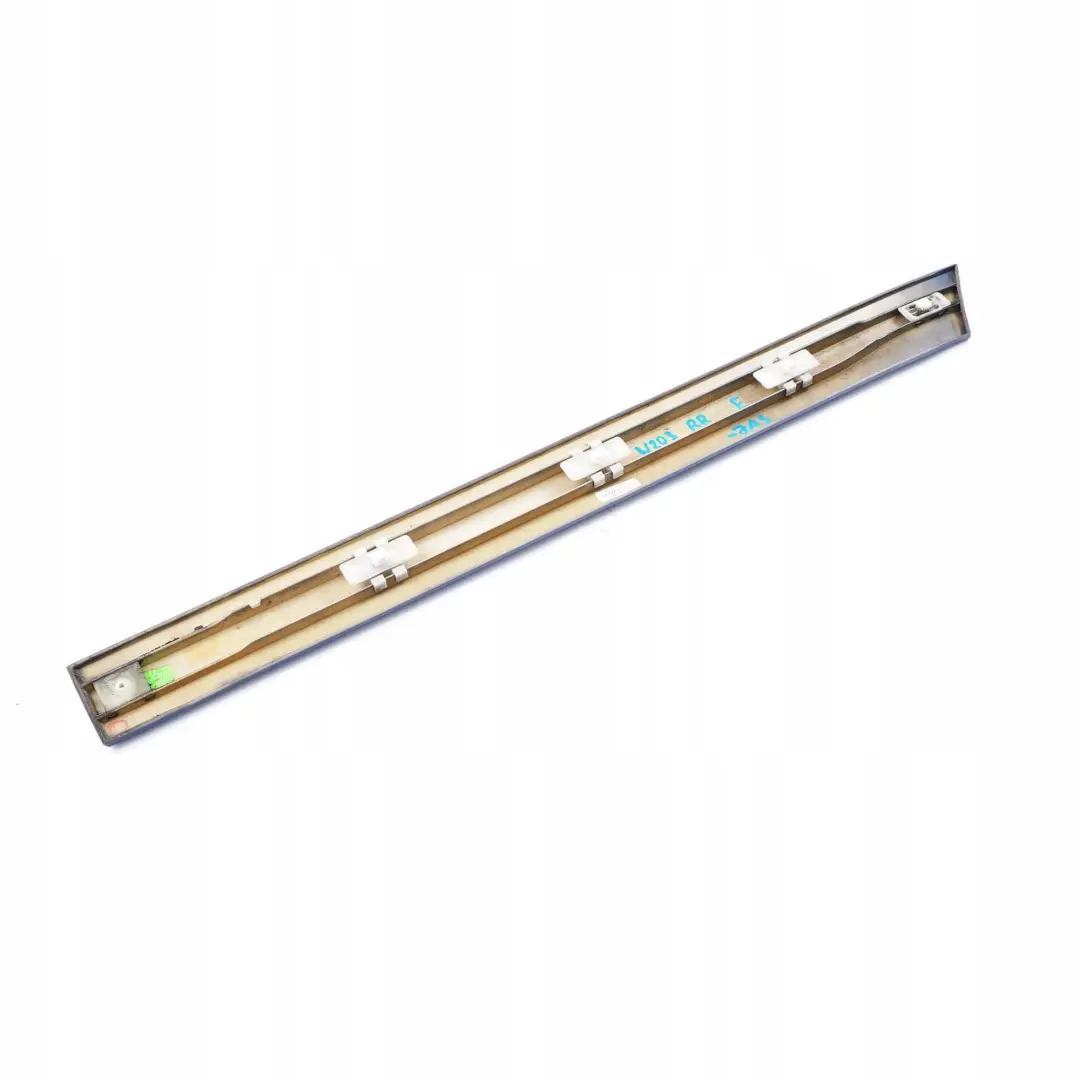 Mercedes-Benz C W203 Rear Right O/S Door Trim Molding Strip Jaspis Blue - 345  - SKU A2036903062-JAS - Part number A2036903062