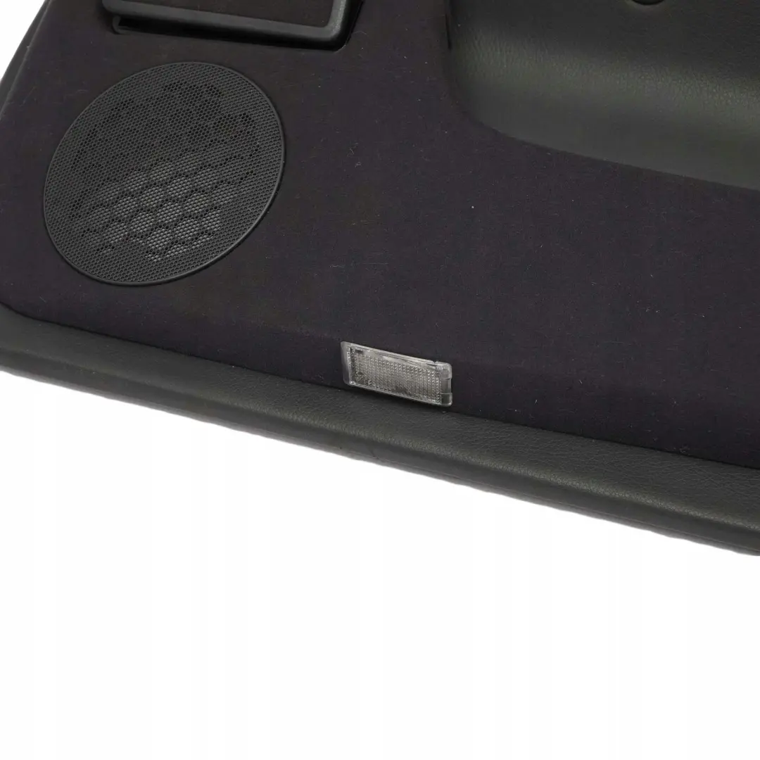  Mercedes-Benz E W210 Estate Rear Right Door Card Trim Panel Black Leather - SKU A2107370471 - Número de pieza A2107370471