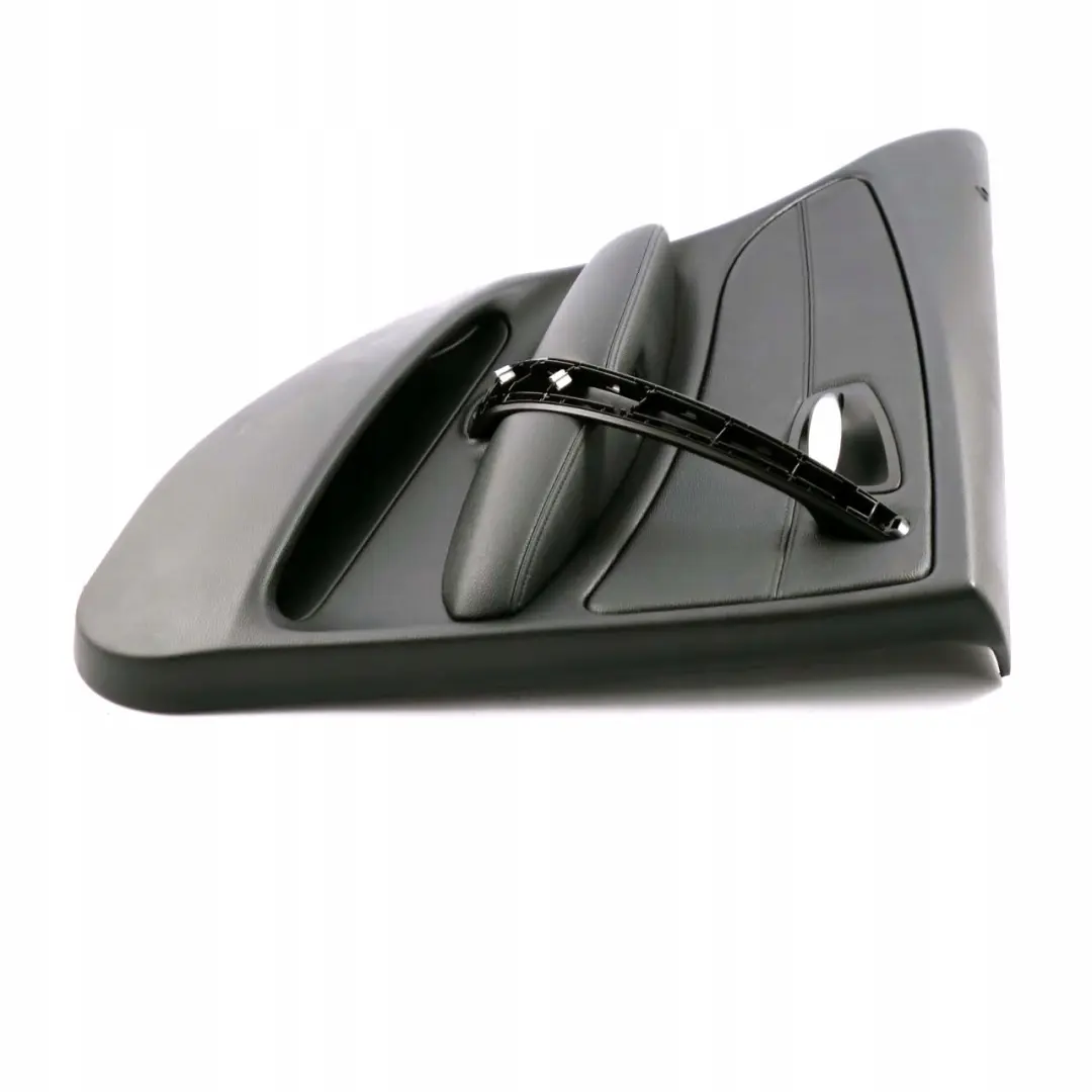 BMW 1 Series E87 LCI Rear Left N/S Door Card Lining Panel Leather Boston Black - SKU 7224353 - Part number 7224353