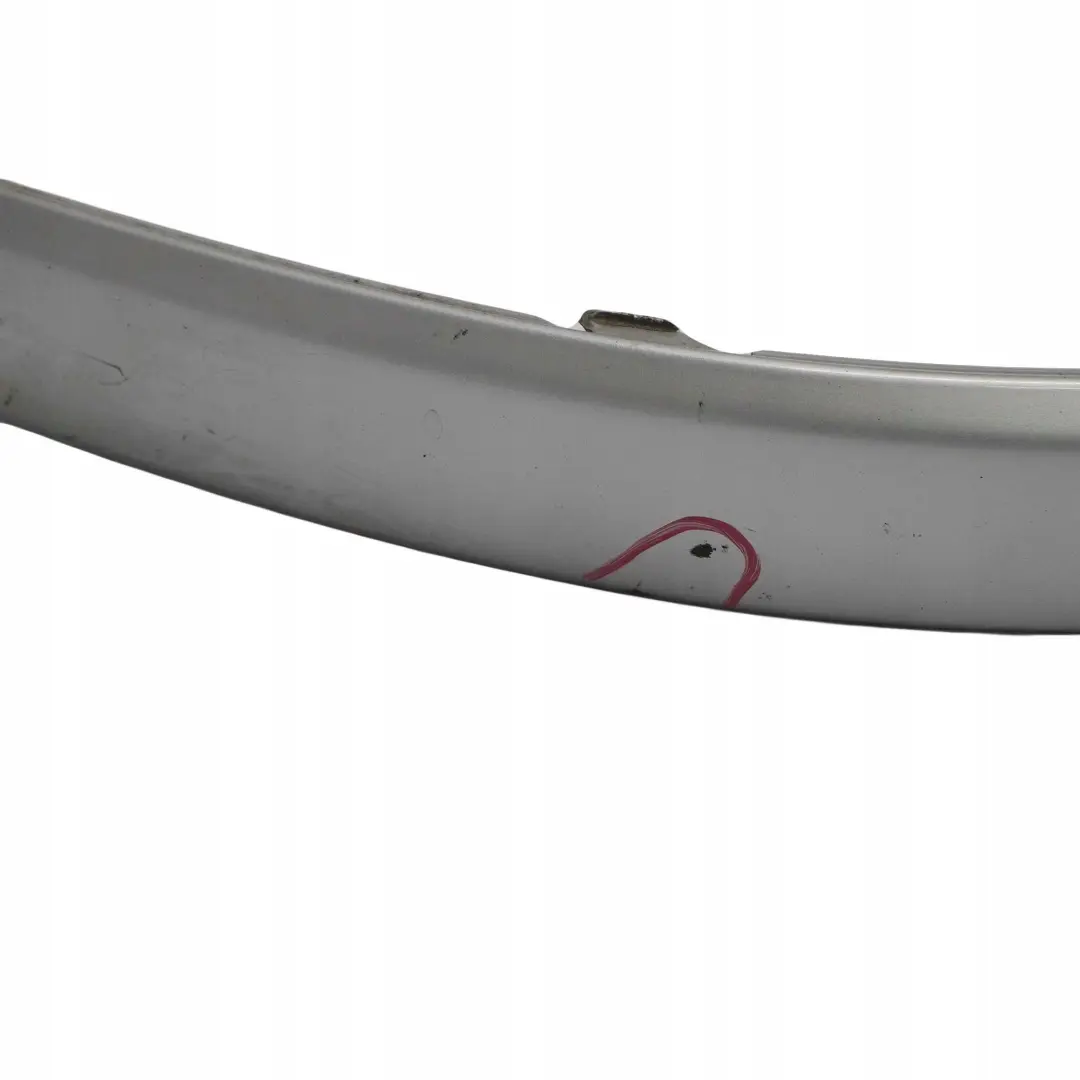BMW E81 E87 LCI Banda De Friccion Parachoques Trasero Negro Titan Plata - 354 - SKU 0035912-TS1 - Número de pieza 0035912