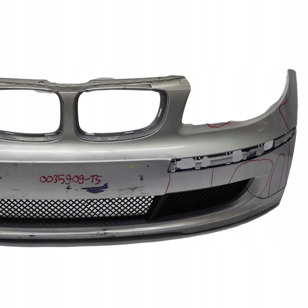 Zderzak przedni przód titansilber do BMW E81 E87 LCI o numerze 0035909 BMW E81 E87 LCI Zderzak przedni przód titansilber - SKU 0035909-TS - Numer Części 0035909