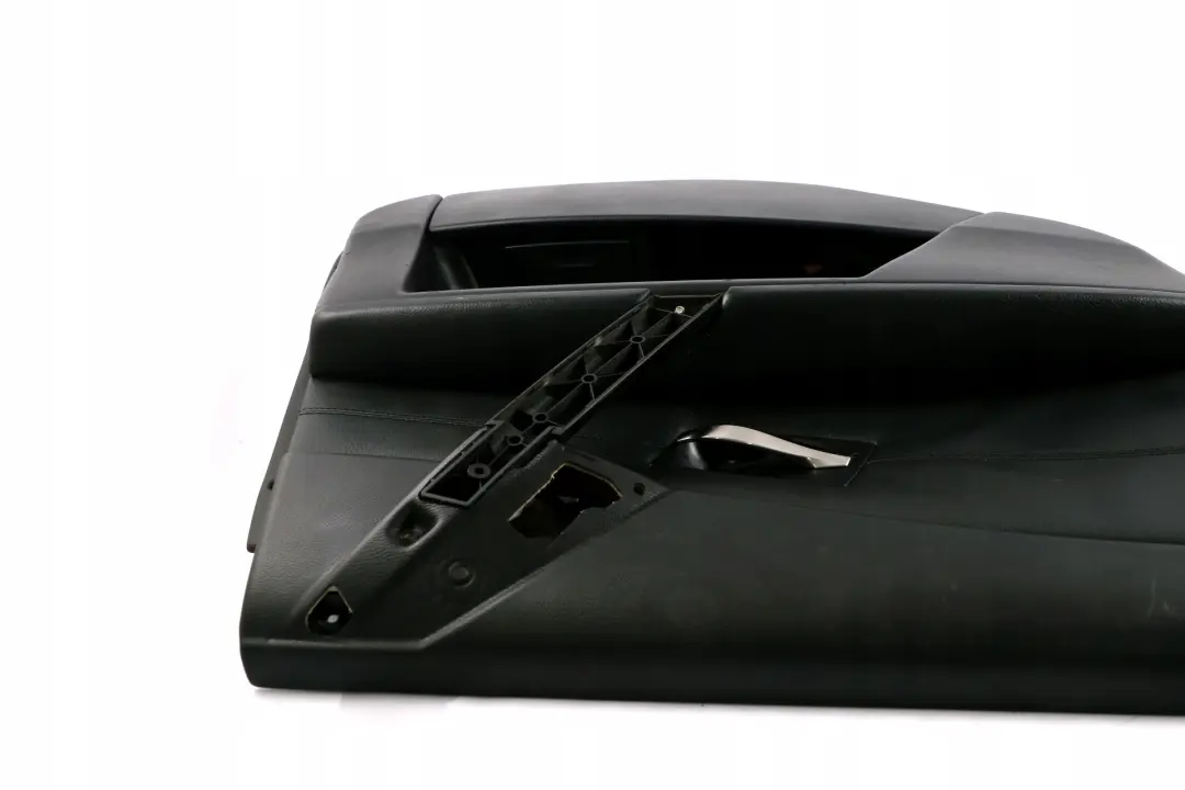 BMW 5 Series E60 E61 Door Card Lining Leather Trim Panel Rear Left N/S Black - SKU 7078741 - Part number 7078741
