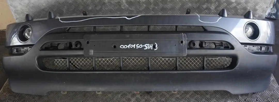 BMW X5 Series E53 3 Front Bumper Panel PDC Stahlgrau Steel Grey Metallic - 400 - SKU 0010150-STH3 - Part number 0010150