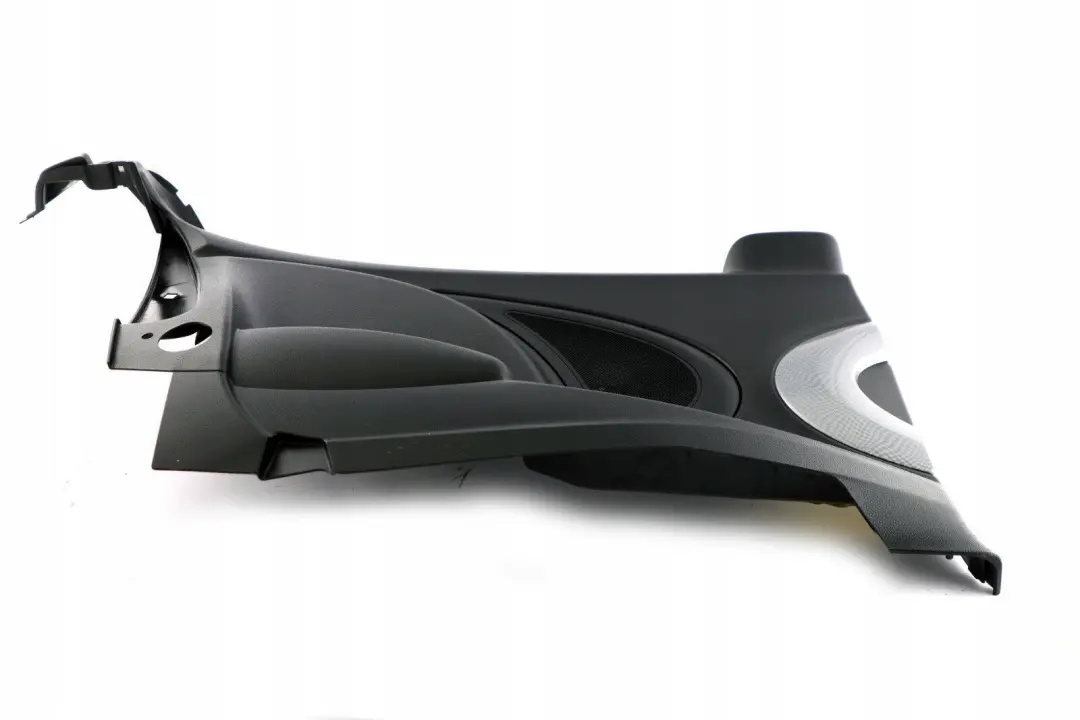 Seitenverkleidung hinten links Türverkleidung Schwarz Silber für MINI Cooper R56 mit Teilenummer 51432756047 MINI Cooper R56 Seitenverkleidung hinten links Türverkleidung Schwarz Silber - SKU 2756047 - Teilenummer 51432756047