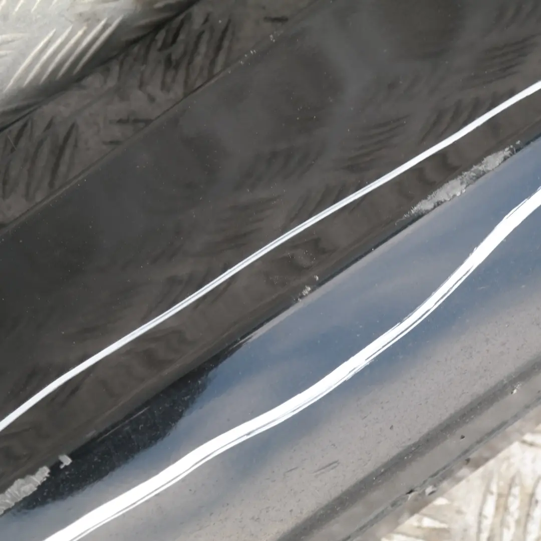 BMW 13 E87 LCI E87N Sill Strip Side Skirt Derecha Schwarz II Negro 2 - SKU 0036144-SCH13 - Número de pieza 36144