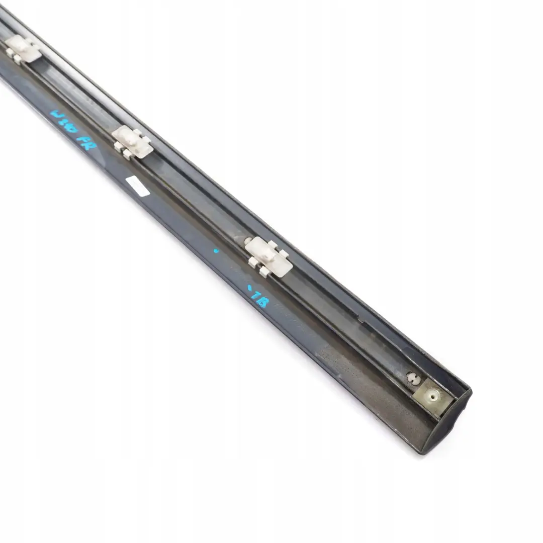 Mercedes-Benz E W210 Front Right Door O/S Trim Strip Moulding Tanzanite Blue to with Part number A2106900482 Mercedes-Benz E W210 Front Right Door O/S Trim Strip Moulding Tanzanite Blue - SKU A2106900482-TB - Part number A2106900482