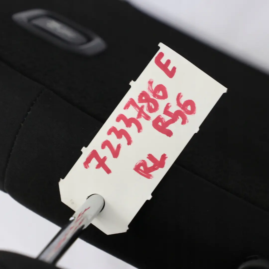 Bezug Lehne Stoff / Leder Hinten Links Sitz Cream White für Mini Cooper One R56 mit Teilenummer 7233786 Mini Cooper One R56 Bezug Lehne Stoff / Leder Hinten Links Sitz Cream White - SKU 7233786 - Teilenummer 7233786