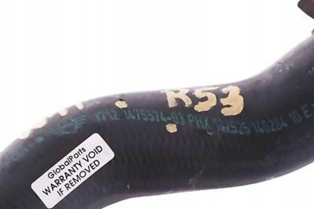 Radiatore Tubo Raffreddonneto Tubo Flessibile per Mini Cooper S R52 R53 W11 con numero di parte 1475574 Mini Cooper S R52 R53 W11 Radiatore Tubo Raffreddonneto Tubo Flessibile - SKU 1475574 - Numero di parte 1475574